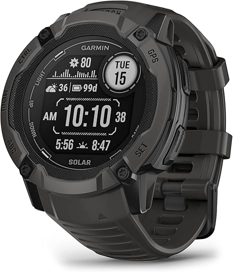 buy Smart Watch Garmin Instinct 2x Solar 50mm - Graphite - click for details